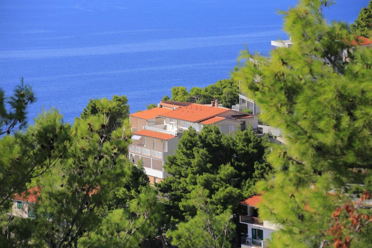 Apartments By The Sea Brela, Makarska - 6688 ภายนอก รูปภาพ