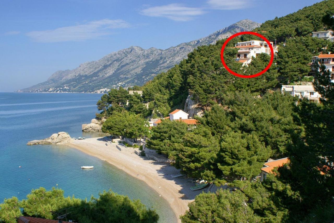 Apartments By The Sea Brela, Makarska - 6688 ภายนอก รูปภาพ